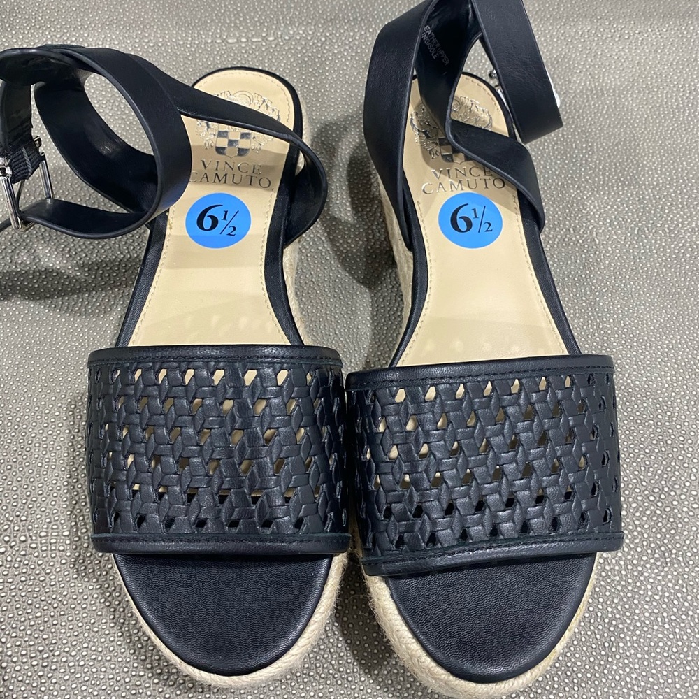 Espadrille wedge sandals - Picture 2 of 3